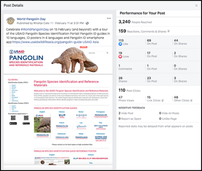 Demand for Popular USAID Pangolin Species ID Guide Grows, Bolstering Counter Wildlife Trafficking Efforts